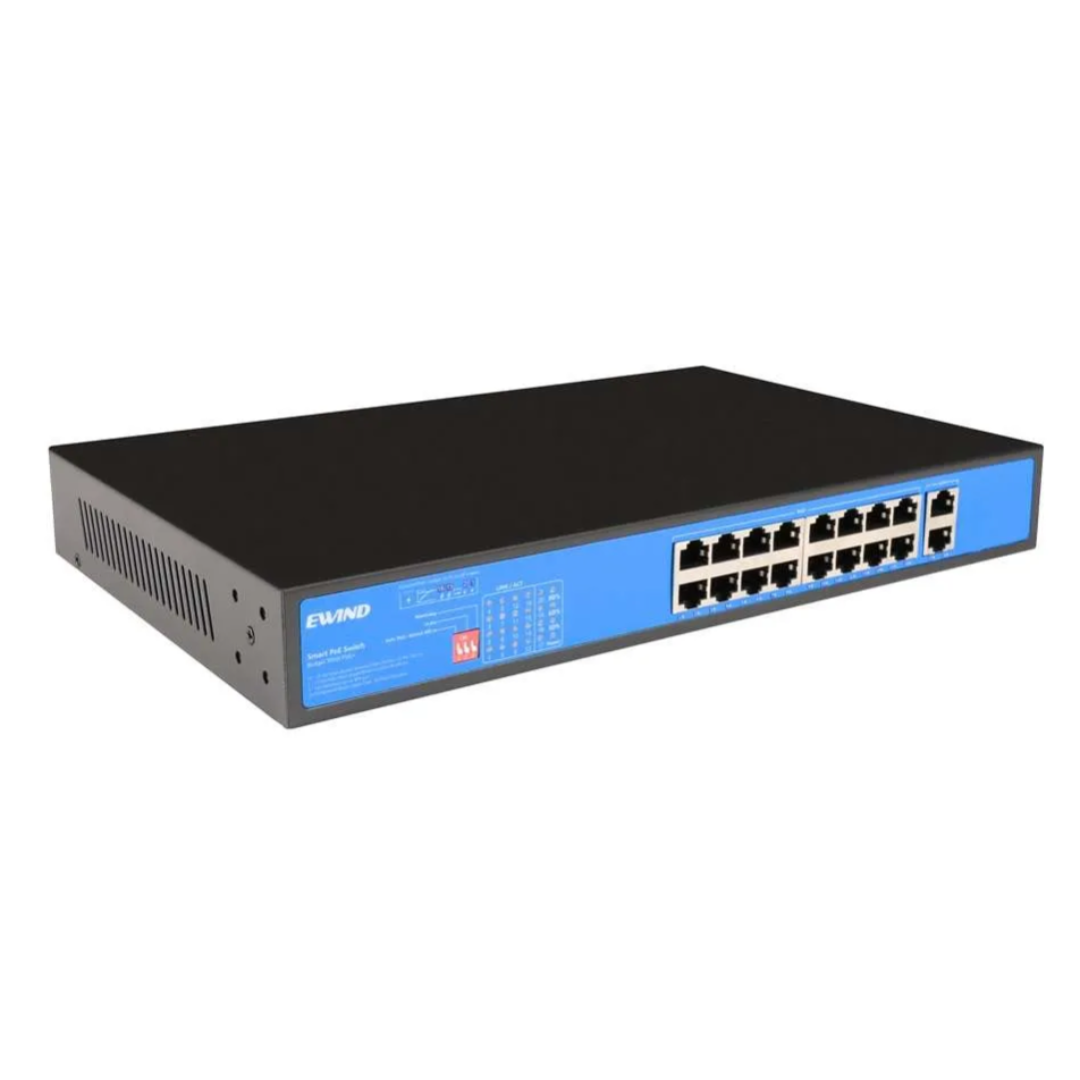 16-Port gigabit PoE Switch /EW-S1818CG-AP