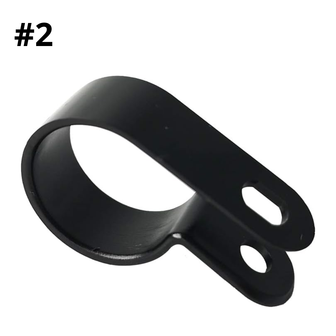 #2 100 Pcs. Nylon cable clamp