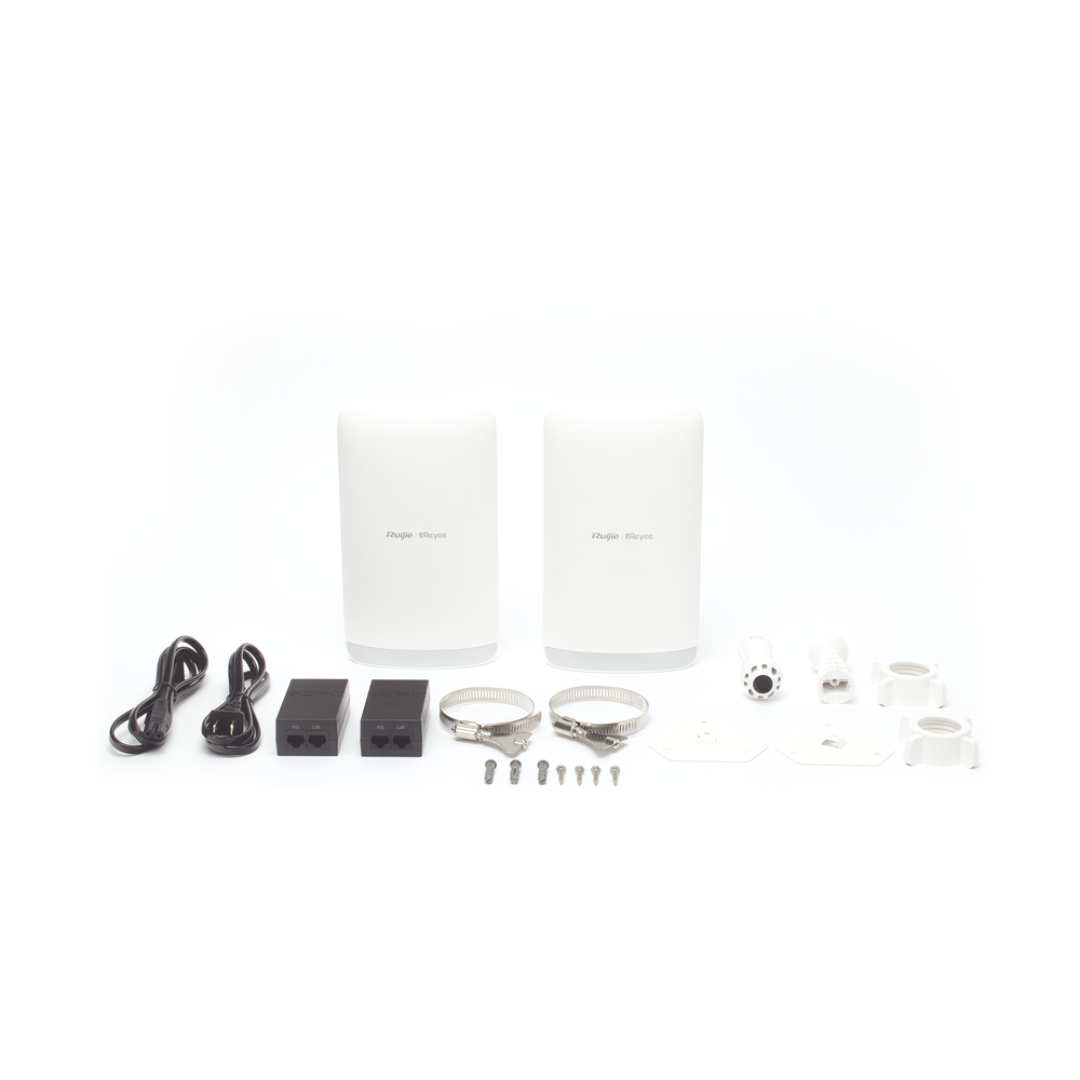 2-Units RG-EST350 V2 | 5GHz Dual-Stream 802.11ac | Wireless Bridge up to 5KM