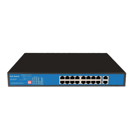 16-Port gigabit PoE Switch /EW-S1818CG-AP