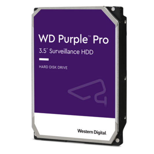 WD HDD 10TB / 7200RPM / Optimized for Video Surveillance - Model: WD101PURP