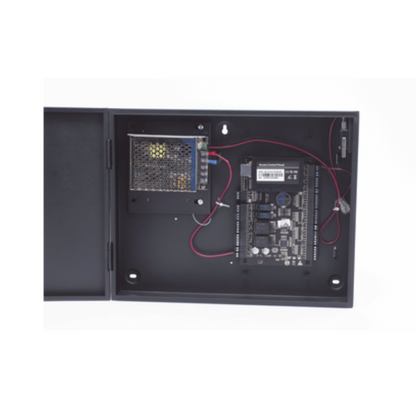 C3200 Two-Door Access Controller / Easy management / 30,000 Cards / Metal Cabinet and 12VDC/3A Power Supply Included - Model: SYSCA-2R-2D