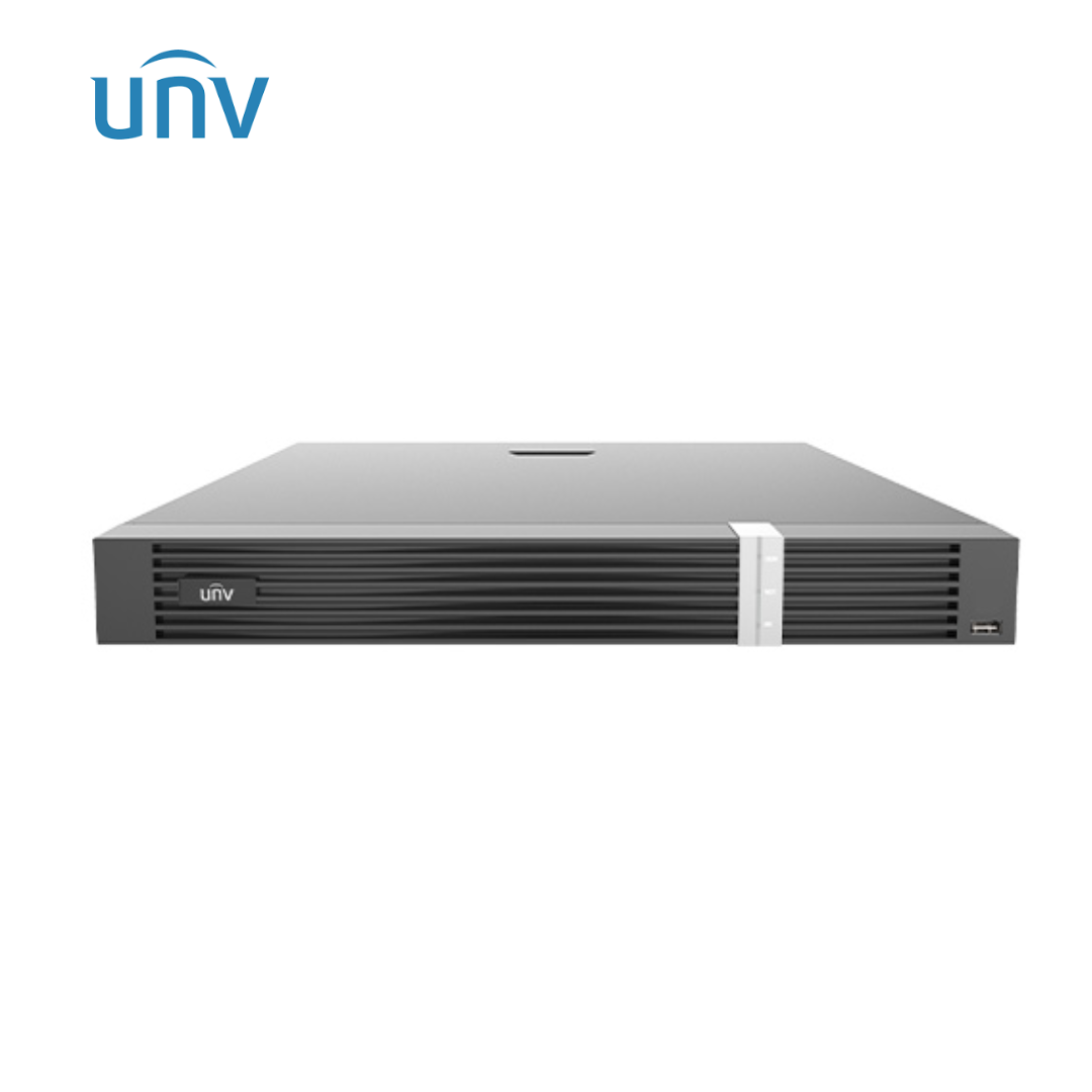 UNV NVR302-08E2-P8-IQ - 4K NVR- 2 HARD DISKS 8 CH