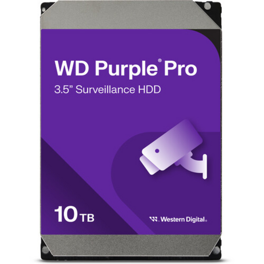 Hard Drives WD Purple 3.5inch HDD 10TB  - WD101PURX