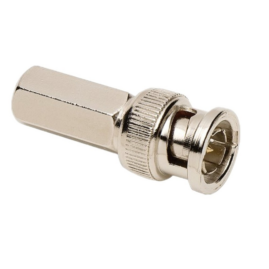 10PCS BNC Male Twist-on Coax Coaxial RG59 Connector