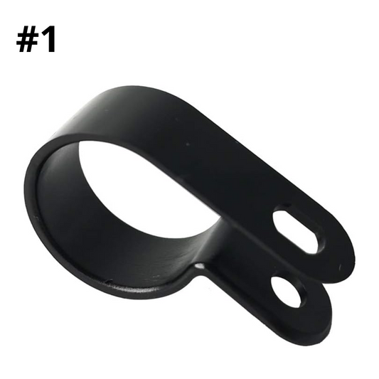 #1 100 Pcs. Nylon cable clamp