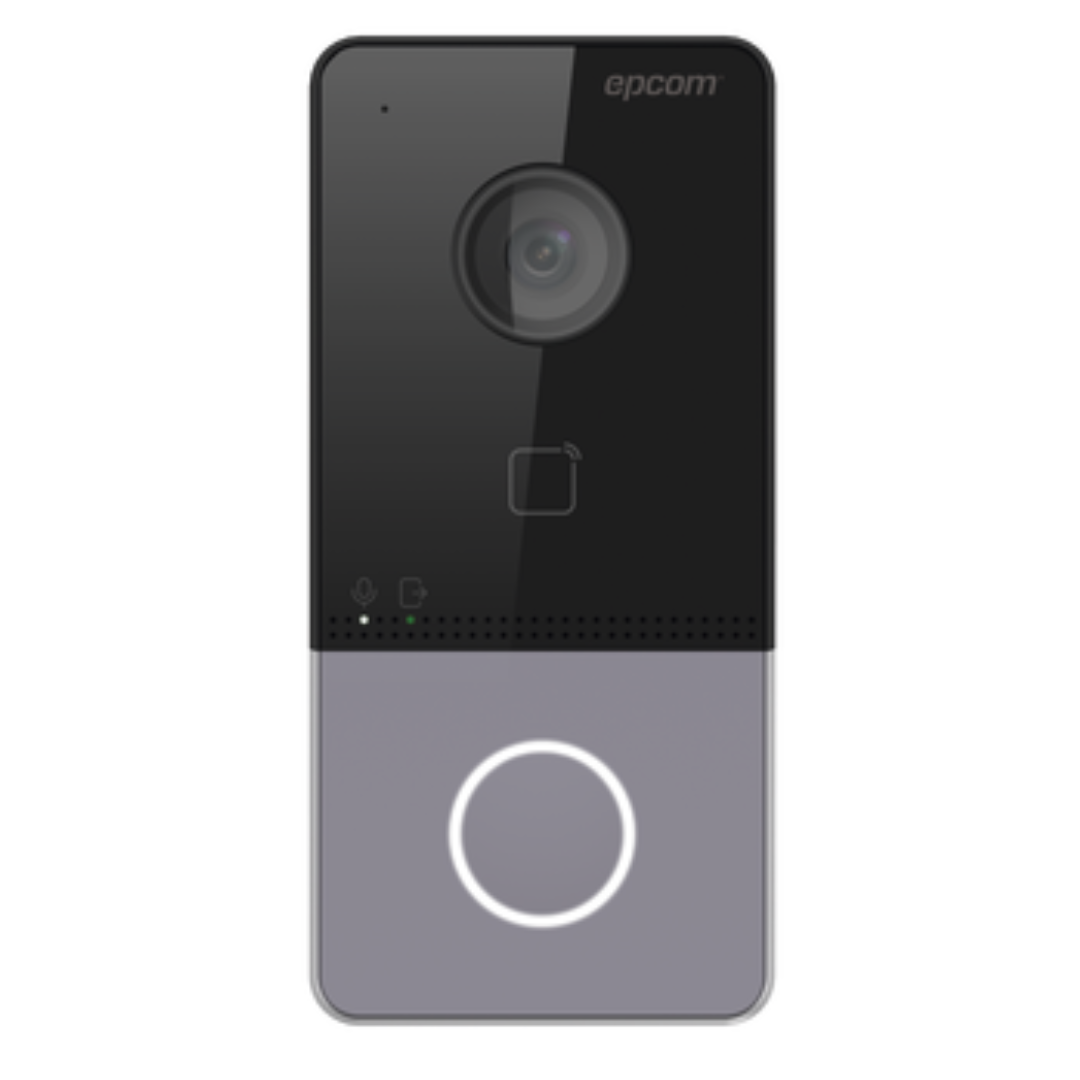 ACVP61W(C) WiFi Intercom Doorbell / Standard PoE / IP65 Protection / HikConnect Supported / Door relay