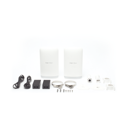 2-Units RG-EST350 V2 | 5GHz Dual-Stream 802.11ac | Wireless Bridge up to 5KM