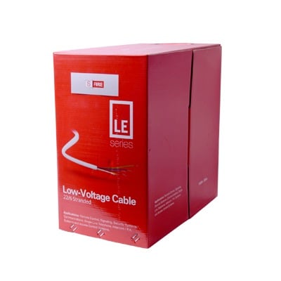 SFIRE 6-Conductor 22 AWG Cable Reel – 1,000 ft for Alarms, Access Control & Intercom Systems