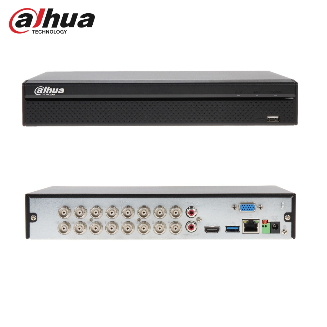Dahua DVR 16‑ch 5MP WizSense XVR5116HS‑I3 (No HDD)