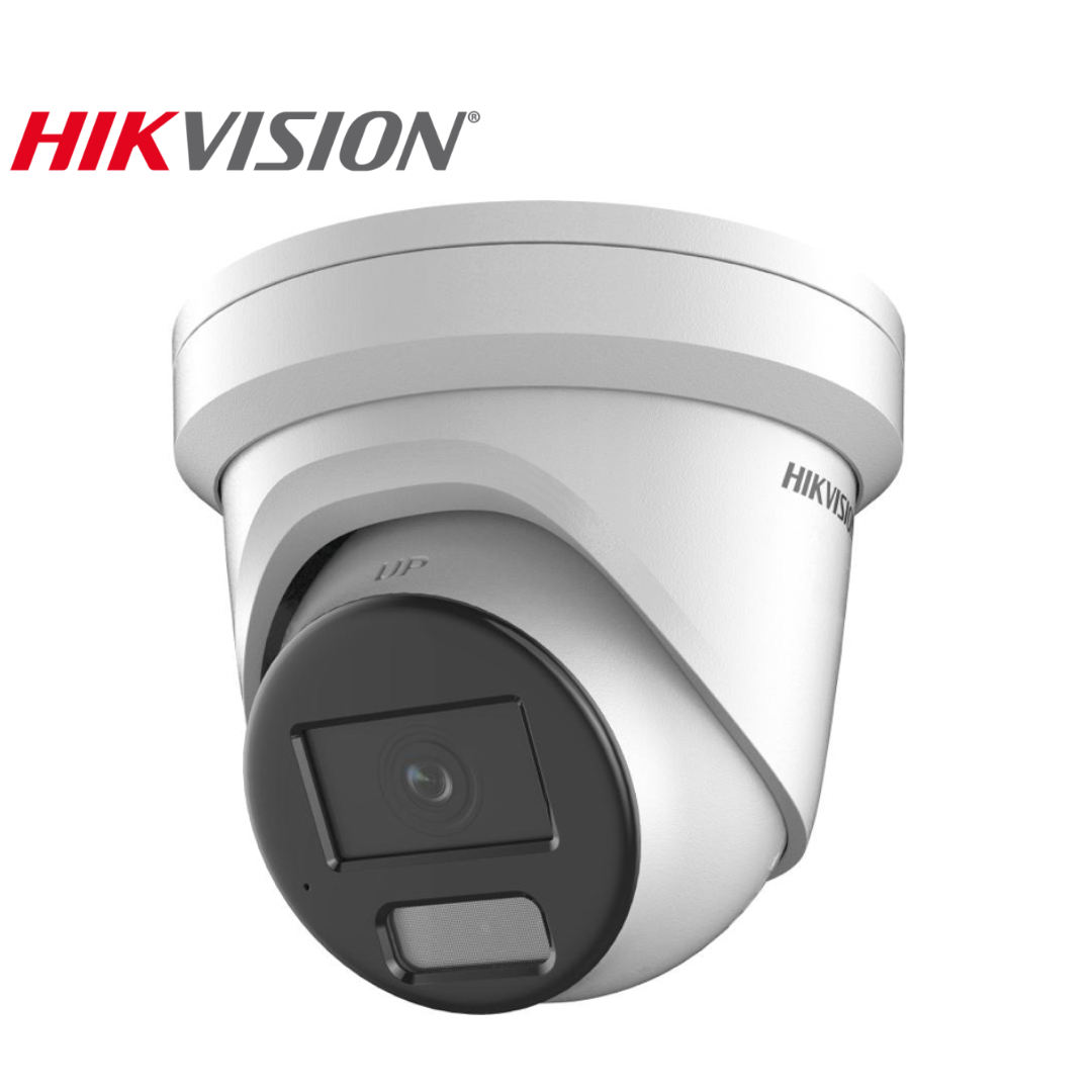 DS-2CD2347G2H-LI(U) 4 MP Smart Hybrid Light with ColorVu Fixed Turret Network Camera